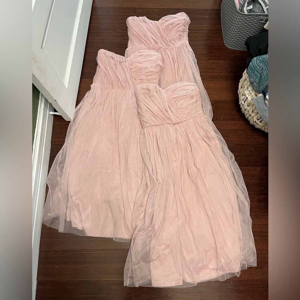 Three Bridesmaid Dresses